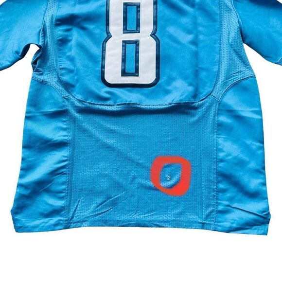 Nike On Field Tennessee Titans Marcus Mariota #8 Jersey Men's Large (48) - Picture 9 of 10